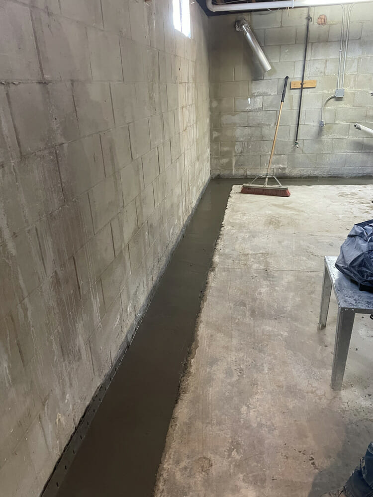 Basement Concrete Waterproofing in Bourbonnais IL